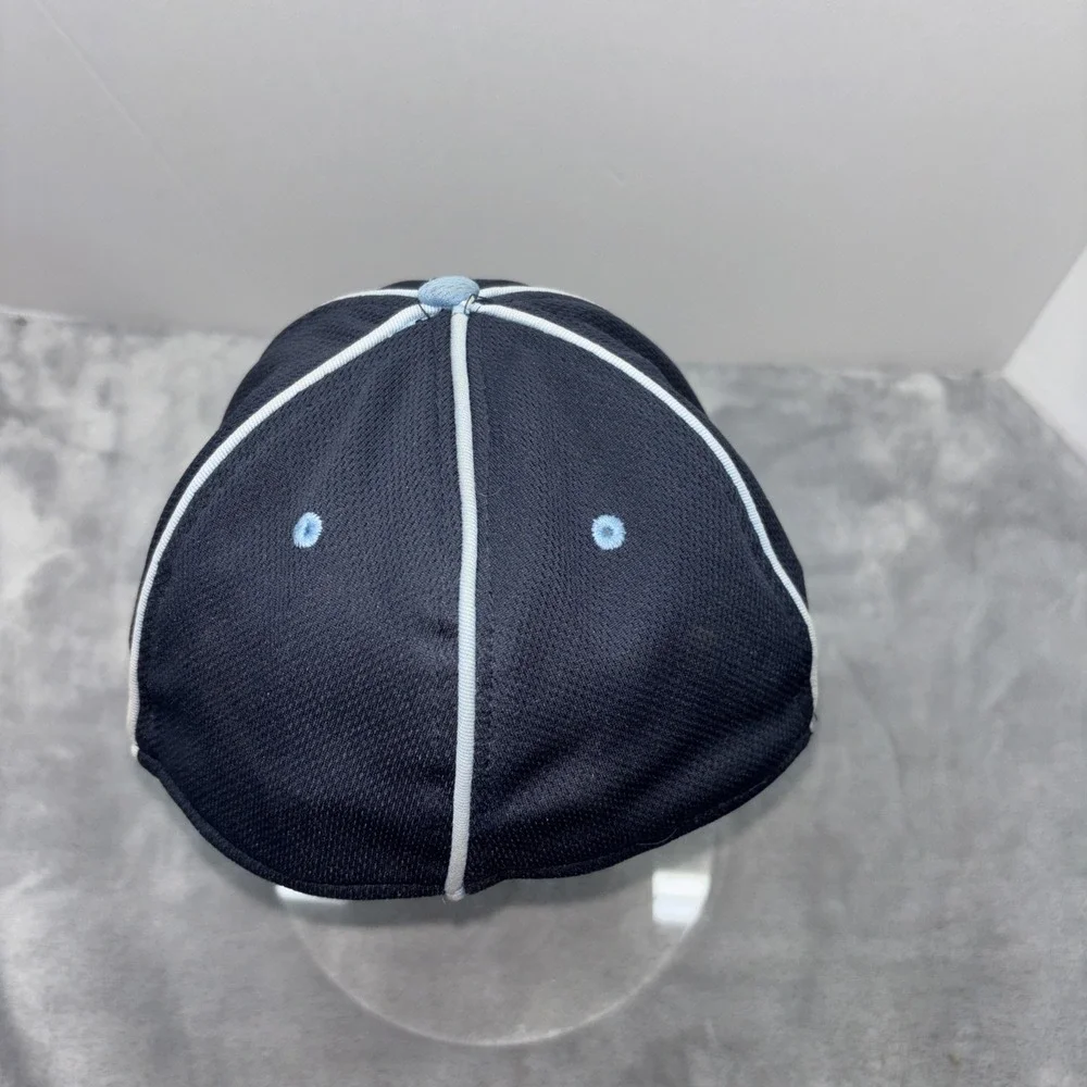 Tri-City Bulldogs Sport-Tek Flexfit Cool Dry Poly Block‎ Mesh Cap in navy XS/Sm